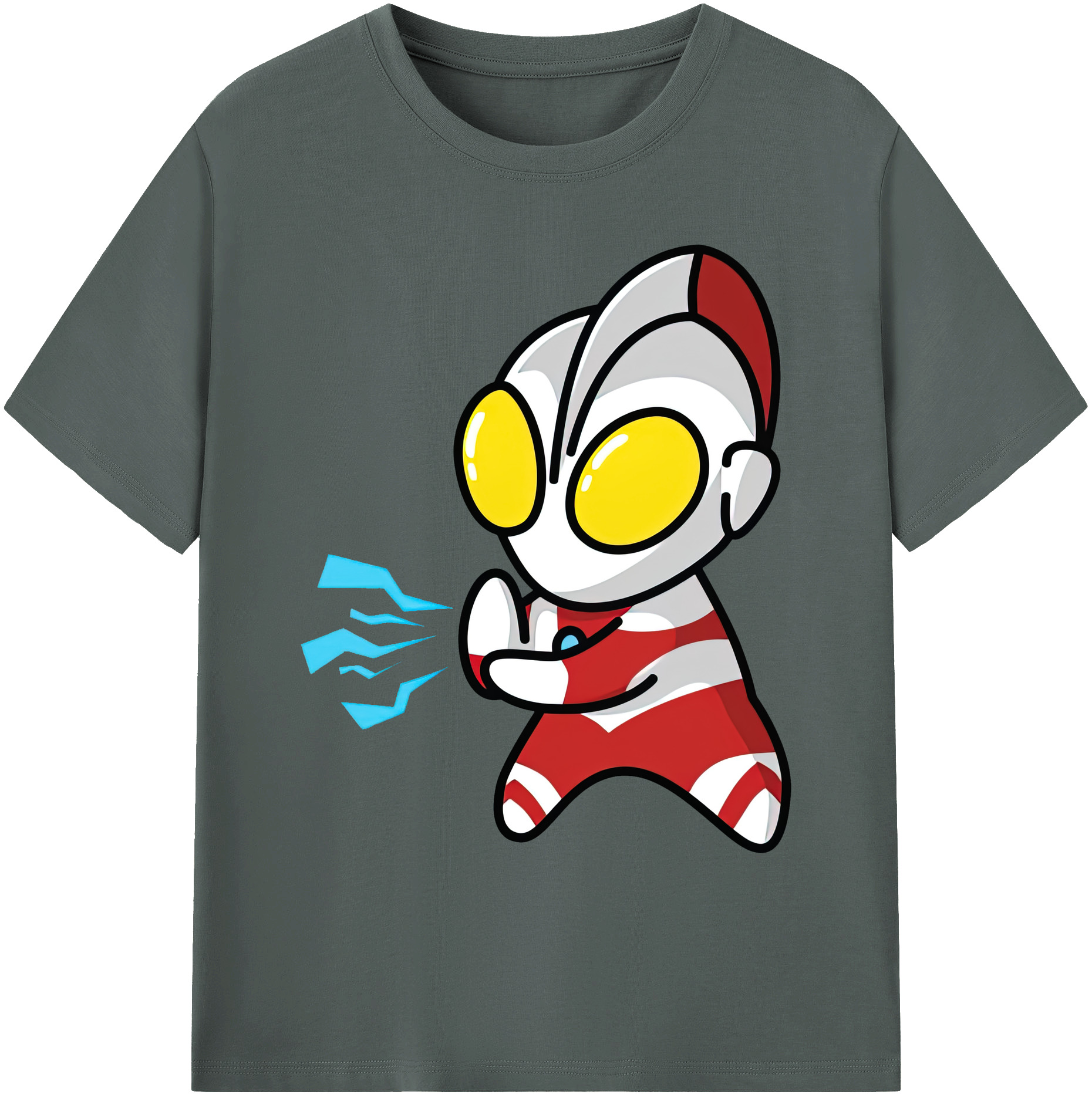 （画像用） ウルトラマン Ultraman 綿100％ メンズ半袖Tシャツ｜肌触りやわらか＆通気性